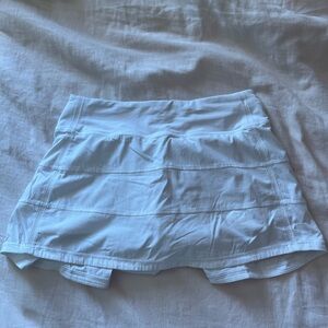 White LuluLemon Skirt